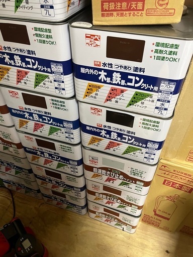 【倉庫整理】ニッペ　水性ペイント　まとめ