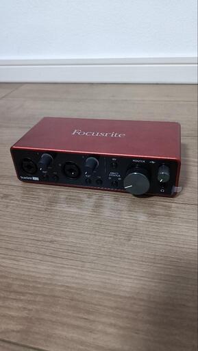 MIDI関連機器 Focusrite Scarlett 2i2 3rd gen