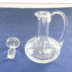 【中古品】【長期保管品】 ガラス容器　蓋・取っ手付きの画像