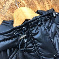 【A127】中綿ブルゾン HYSTERIC GLAMOUR ブラックの画像