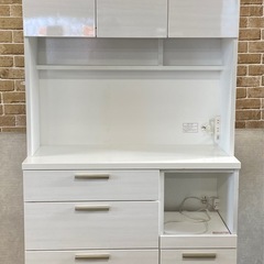 ニトリ キッチンボード SORREL ソレル 100KB-WH 白 札幌市東区中沼町の画像