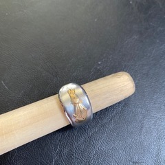 ハンドメイドリング　スプーンリング　指輪　リング