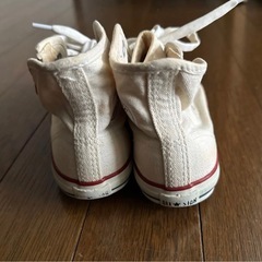 コンバース  スニーカー　オールスター　ハイカット　ゴムひも　 キャンバス の画像
