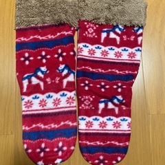 [新品未使用] すっぽりボア付ソックス　フリーサイズ