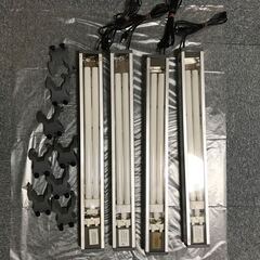 アクアシステム　60ｃｍ用照明　ジャンク　4個セットの画像
