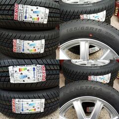 新品！KENDAオールシーズンタイヤ＆アルミホイールセット 185/65R15（4本）の画像