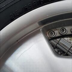 ハイエース　スタッドレスタイヤセットの画像