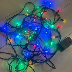 ニトリ　イルミネーション ライト 屋外OK 2.6m 50灯