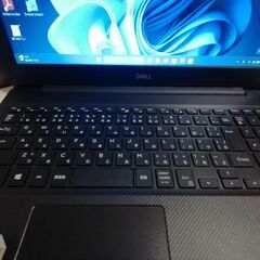  Dell Vostro 3580　中古ノートパソコン  Windows11 Home 64ビット　クリーンインストール最新バージョンアップ済+Office2021+美品の画像
