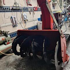除雪機　ヤナセ8馬力