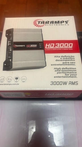 タランプス TARAMPS HD3000 1Ωモデル