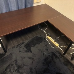 ローデスク　L字