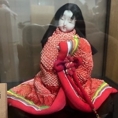 現代の名工人形作家　河野登美子作　正絹　「かぐや姫」日本人形の画像