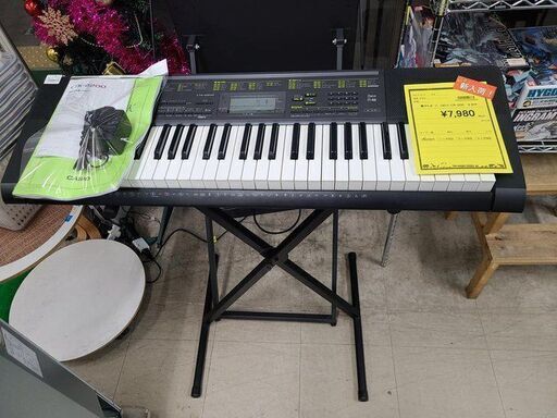 J6218　CASIO　カシオ　ベーシックキーボード 61鍵　CTK-2200　簡易クリーニング済【リユースのサカイ柏店】
