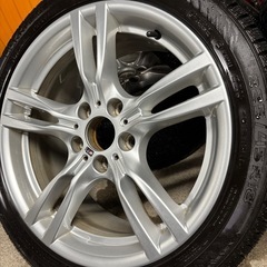 BMWＦ30用Mスポーツ
ホイール純正スタッドレス付き