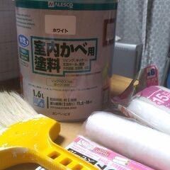 室内壁用塗料　1.6L　ホワイト　未使用