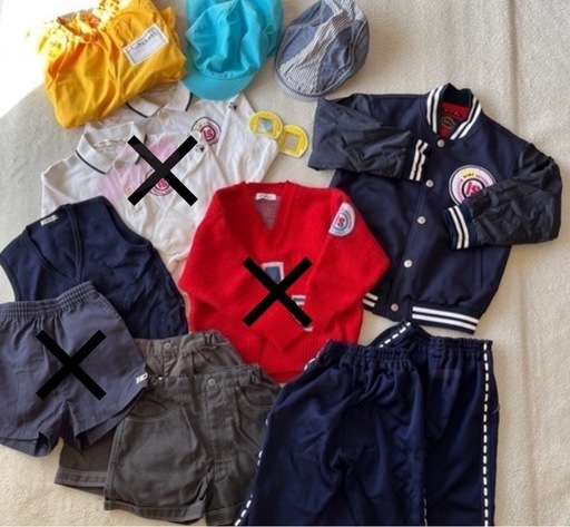 ◉決まりました◉福岡インターナショナル　アイスクール幼稚園制服　110.120