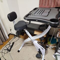 フィットネスバイク＋フロアマット アルインコ ながらバイク AF...