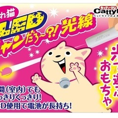  キャティーマン 猫用おもちゃ じゃれ猫 LEDにゃんだろー光線の画像