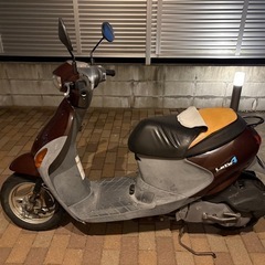 スズキ　レッツ4+おまけ　現役通勤車両です