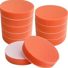 10個セット 電動ポリッシャー用 スポンジバフ 125mm ポリ...