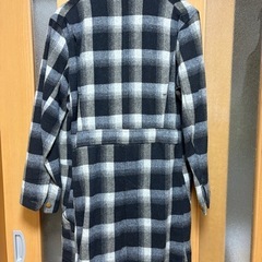 【LEE】コート チェック クリーニング済の画像
