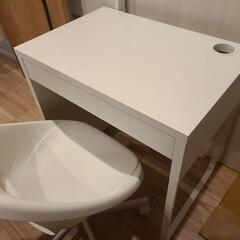 【交渉中】IKEA デスク 机 2021年購入 白