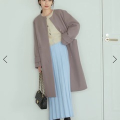 vis 静電気防止　ノーカラーコートの画像