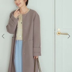 vis 静電気防止　ノーカラーコートの画像