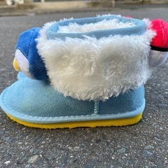美品 ポッチャマ ムートンブーツの画像