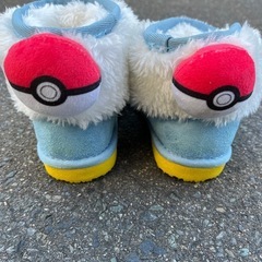 美品 ポッチャマ ムートンブーツの画像