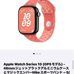【ほぼ未使用】Apple Watch 10 46mm GPSモデル 