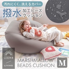 ビーズクッション ビーズソファ 大型 洗えるカバーの画像