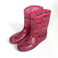女の子用 瞬足シューズ 20.5cm 長靴 21cm セットの画像