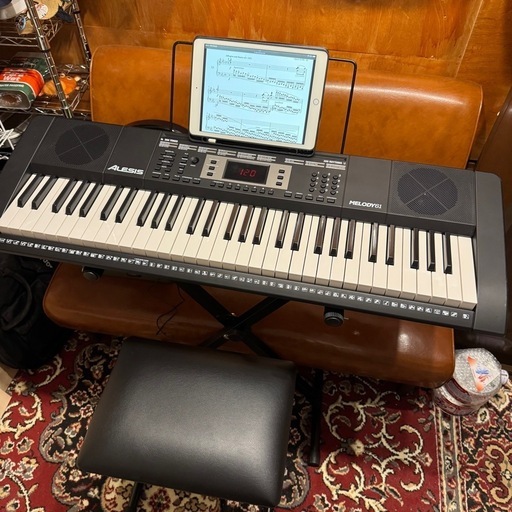 61鍵キーボード　ALESIS MELODY61 完動品