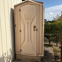 【取引終了】仮設トイレ　汲み取り式