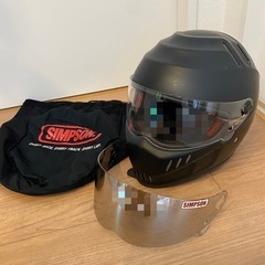 シンプソン　フルフェイス　ヘルメット　サイズS