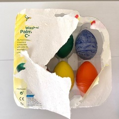 中古 crayola クレヨラ クレヨン ベビー幼児向け 安全素材 洗い流せるの画像