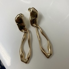 【美品】ゴールドイヤリング
