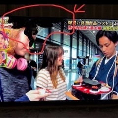 maxzen テレビ　55インチ　液晶割れありの画像