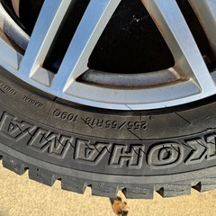 9部山ホイール付きスタッドレス　アルミベンツMLなどの画像