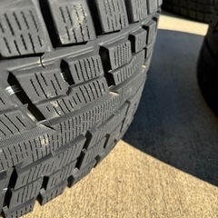 9部山ホイール付きスタッドレス　アルミベンツMLなどの画像