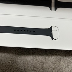 Apple Watch バンド 黒 シリコン 44mmの画像
