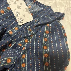 110cm🟦ワンピースの画像