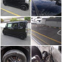 成約済！！ありがとうございました。 貿易！ ４ＷＤ／平成 28 年式 後期 ／ ホンダ ／ NーBOX カスタム ／ 特別仕様車 SS ブラックスタイル パッケージ ／ 無事故 ／ 純正 エアロパーツ ／ アルミホイール ／ 両側 パワースライドドア ／ スマートキー ／ 社外 ナビ ／ フルセグテレビ（ 走行中視聴可能 ）／ ＥＴＣ ／ エンジンオイルなど交換整備 ／ 内外装 清掃済み ／ 車検 07/11の画像
