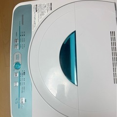 SHARP洗濯機の画像