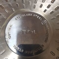 T-fal  ステンレス　両手鍋　寸胴鍋　大型　11.4L　中古品の画像