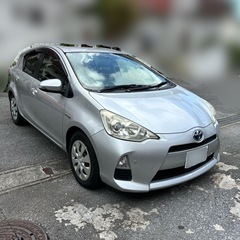 (値下げ)トヨタ アクア 平成25年式 車検R8/9