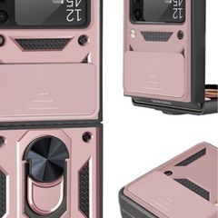 Galaxy Z Flip3 用ケースフィンガーリング付の画像