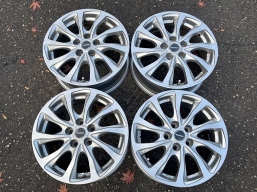 BRIDGESTONE BALMINUM ブリヂストン バルミナアルミホイール 15インチ×6.5J／IN SET+40／5H／P.C.D100 4本SET